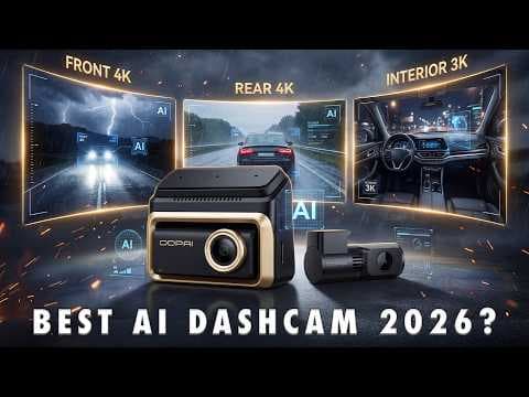 Best Dashcam AI 2026? DDPAI Z90 Master Sees EVERYTHING — Full Review thumbnail