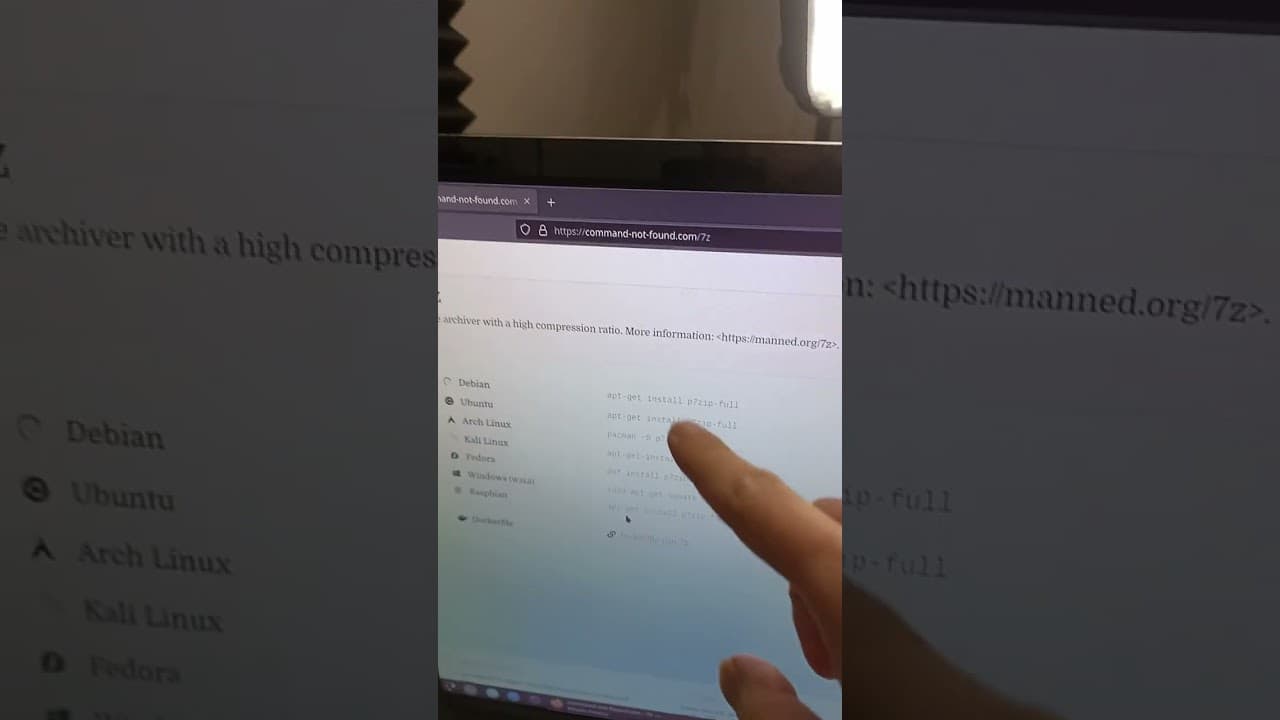YouTube video player
