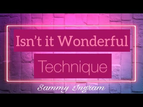 Isn’t it Wonderful | Neville Goddard Technique thumbnail