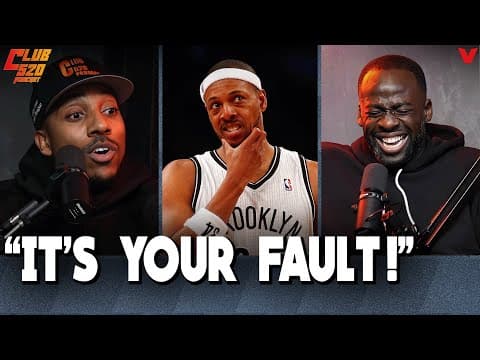 Draymond Green on his LEGENDARY TRASH TALK to Paul Pierce during Clippers-Warriors game | Club 520 thumbnail