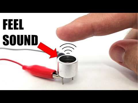Feel Sound With Your Fingertips: Ultrasonic Haptics | Science Project thumbnail