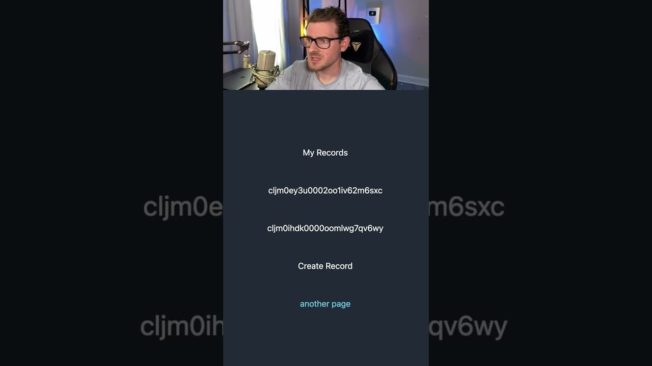 YouTube video player