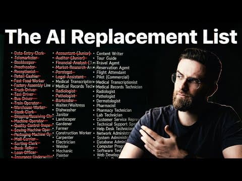 Will AI Take My Job by 2026? Jobs Most at Risk thumbnail