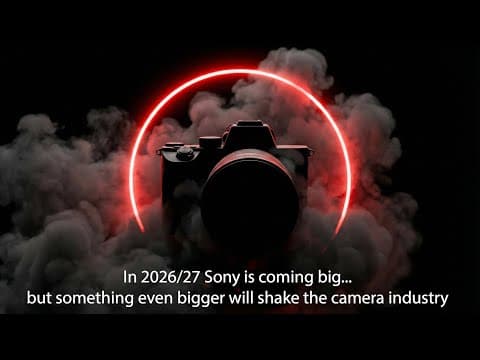 Initial chatter about major Sony surprises and a BIG revolution in the camera industry! thumbnail