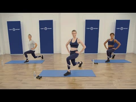 30-Minute Full-Body Sculpt For Long and Lean Muscles From Celebrity Trainer Astrid Swan thumbnail