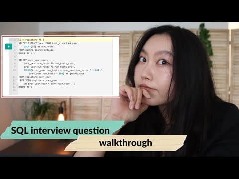 How to Estimate Airbnb's Growth Using SQL Query thumbnail