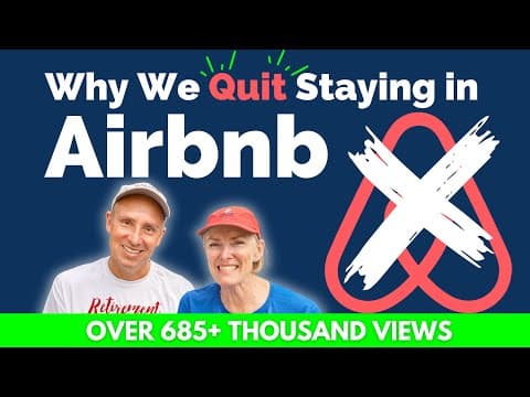 Why We QUIT Staying at Airbnb! | Is There A Better Way To Stay? thumbnail