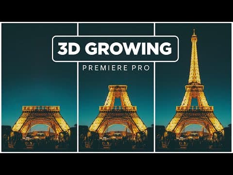 3D Building GROW EFFECT - Premiere Pro Tutorial [Benn TK] thumbnail