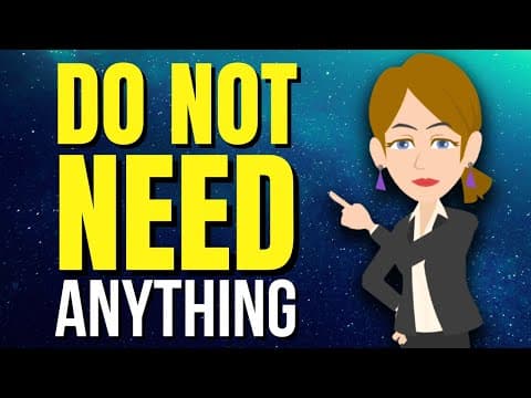 Do Not Need Anything—And Watch Everything Start Needing You ✨ Abraham Hicks 2025 thumbnail