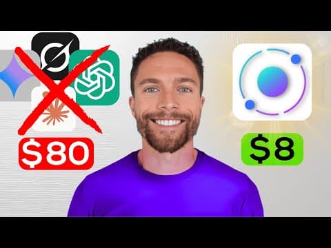 I Replaced ChatGPT, Perplexity & Nano Banana for Just $8 (i10X Review) thumbnail
