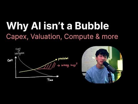 Why AI isn't a bubble thumbnail