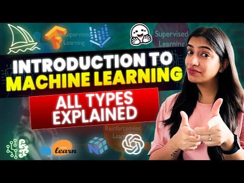 Machine Learning concepts You should know about! Learn all the categories in Detailed an Simple way! thumbnail