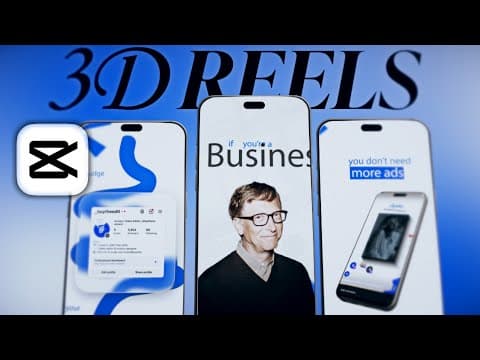 This 3D Reel Style is Going VIRAL – Learn It in CapCut (Full Guide) thumbnail