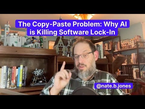 The Copy-Paste Problem: Why AI is Killing Software Lock-In thumbnail