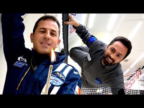 Fire in ZERO-G!! thumbnail