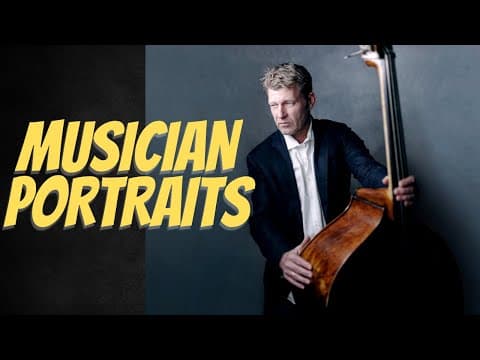 5 Musician Portrait Photography Tips - Studio Portrait Tips thumbnail