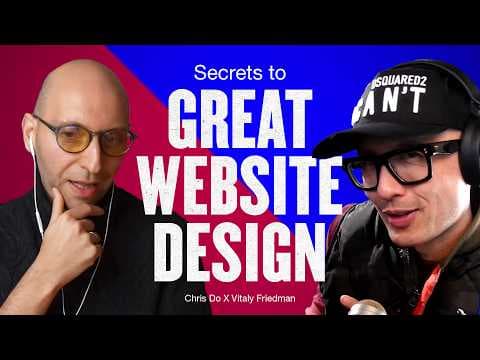 Unwritten Rules for Better Web Design w/ Vitaly Friedman thumbnail