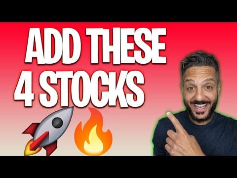 TOP 4 STOCKS TO BUY NOW 2021 🔥 [ADD MONEY TO THESE NOW!] thumbnail