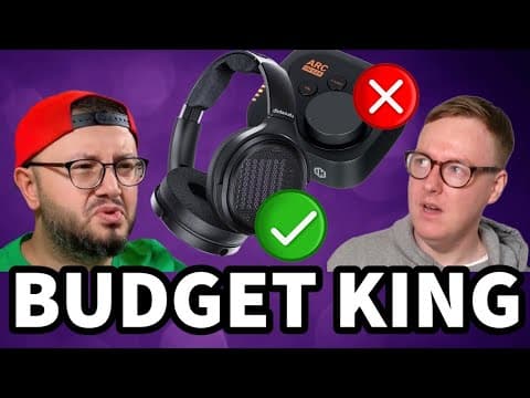 The BEST $100 Planar Headphones For Mixing And Mastering (Inc Why We WONT Be Reviewing ARC ON EAR) thumbnail