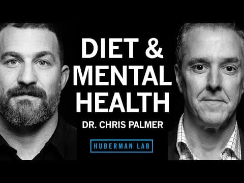 Dr. Chris Palmer: Diet & Nutrition for Mental Health | Huberman Lab Podcast #99 thumbnail