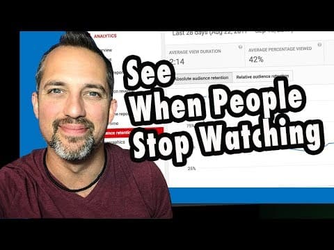How to Use YouTube Analytics to Increase Viewer Retention thumbnail