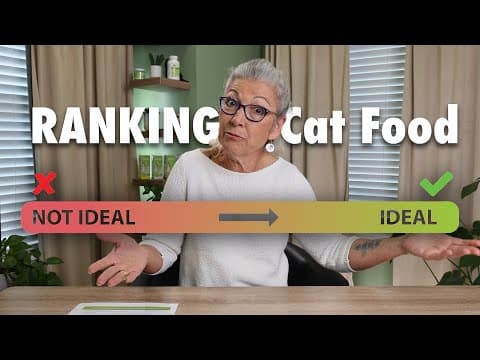 Dr. Judy Ranks Cat Food! What to Look For & Avoid in Cat Food thumbnail