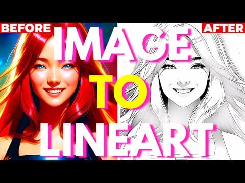 How to Convert Any Image into Line Art thumbnail