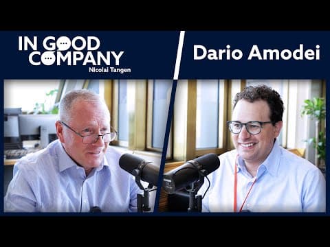 What Are the Latest Insights on AI from Dario Amodei? thumbnail