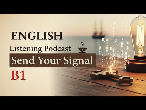 What Morse Code Teaches Us About Learning English | B1 English Listening Practice thumbnail
