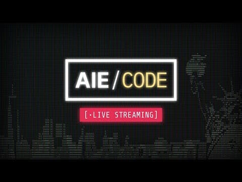AIE CODE Day 2: ft Google Deepmind, Anthropic, Cursor, Netflix, Cline, OpenAI, Meta, and METR thumbnail