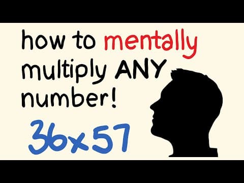 How to Multiply Any Two-Digit Numbers Mentally thumbnail