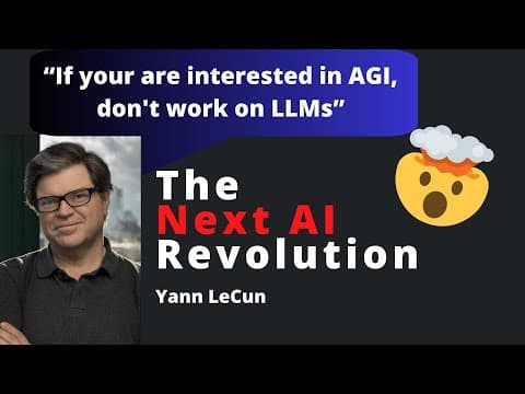 The Shape of AI to Come! Yann LeCun at AI Action Summit 2025 thumbnail