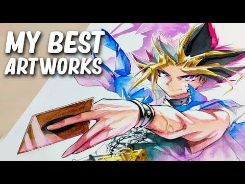 MY BEST ARTWORKS from 2021 | DrawlikeaSir thumbnail