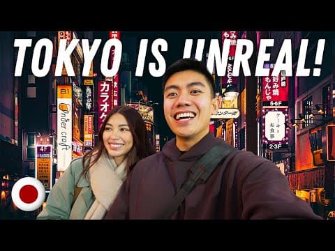 First day in TOKYO, JAPAN! 🇯🇵This City NEVER Disappoints! thumbnail