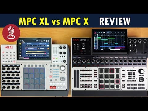Review: Akai MPC XL vs MPC X // MPC 3.7's biggest new feature // Using MPCe thumbnail