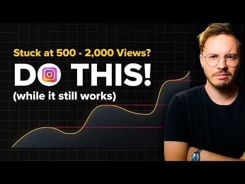 How to Break Out of Low-View Jail and Turn Reels Into Predictable Growth thumbnail