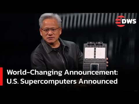 Made for the Future’ — Jensen Huang Unveils Nvidia’s $500B AI & 6G Revolution | DWS News | AI14 thumbnail