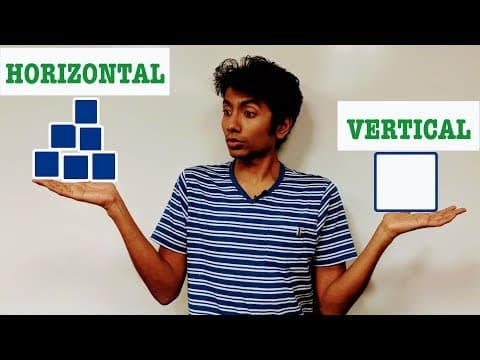 What Is Horizontal vs. Vertical Scaling in System Design? thumbnail