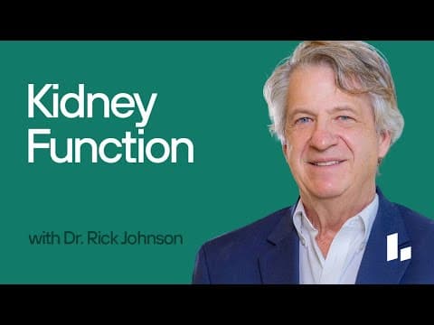 KIDNEY FUNCTION Explained: Tests, Risks, and Habits That Protect Your Health | Dr. Richard Johnson thumbnail