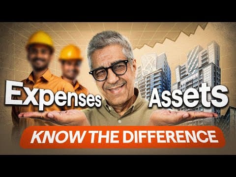 Expenses vs Assets | Dr. Anil Lamba thumbnail