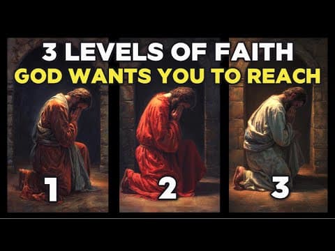 3 Levels of Faith God Wants You to Reach - Which One Are You In? thumbnail