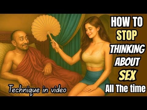 How to Stop Thinking About Se# All The Time | Mind Control Techniques Revealed | Monk & Woman Story thumbnail