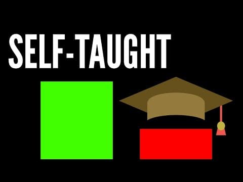 How to compete against CS degrees (as a self-taught dev) thumbnail