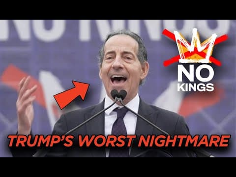 Jamie Raskin's POWERFUL No Kings Speech thumbnail