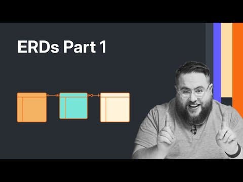 Entity Relationship Diagram (ERD) Tutorial - Part 1 thumbnail
