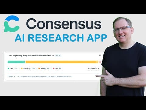 Consensus Research AI Deep Dive - 2025 Update thumbnail