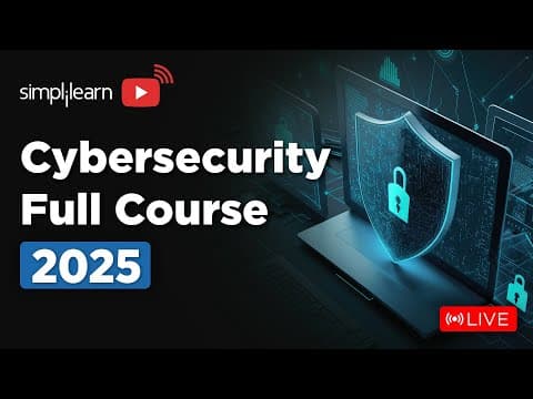 Cyber Security Full Course 2026 | Cybersecurity For Beginners | Simplilearn thumbnail