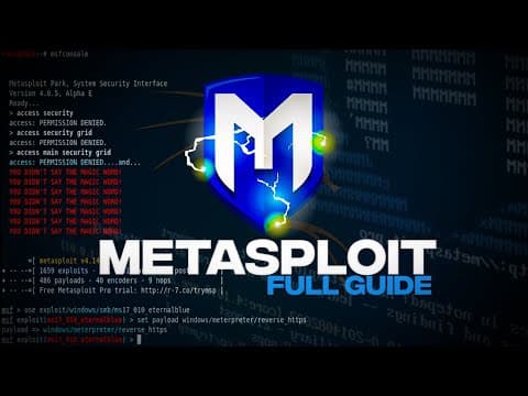 The Ultimate Metasploit Tutorial! thumbnail