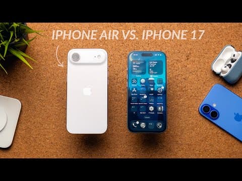 iPhone Air vs iPhone 17 – Which One Should You Buy? thumbnail