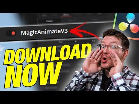 NO MORE KEYFRAMES! V3.0 FREE Animation Tool for Davinci Resolve thumbnail